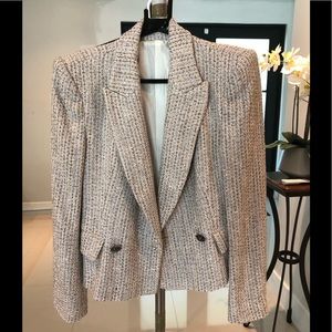 Tweet Blazer Zara